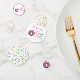 Confeti Cumpleaños de la nogal personalizado