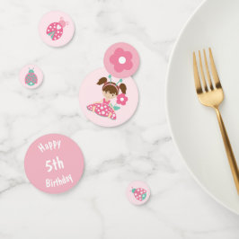 Confeti Cumpleaños de un Chica de Bicho de Ladybug
