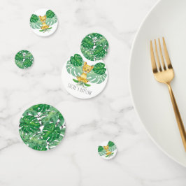 Confeti Cumpleaños I Bautismo Ilustracion de León Personal