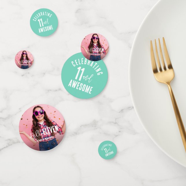 Confeti Cumpleaños Personalizado con Foto  (Grupo)
