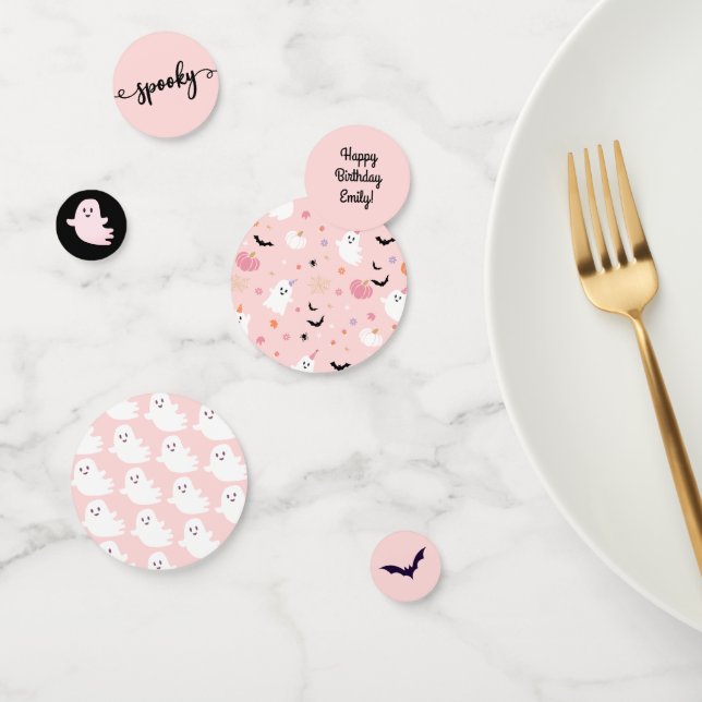 Confeti Cumpleaños Spooktacular de Halloween (Grupo)