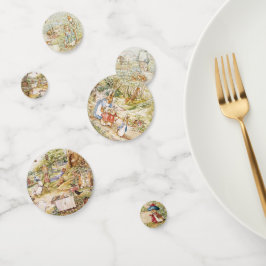 Confeti Cute Beatrix Potter Peter y amigos