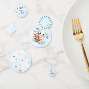 Confeti Cute Fantasma Halloween Tema Boys Baby Shower