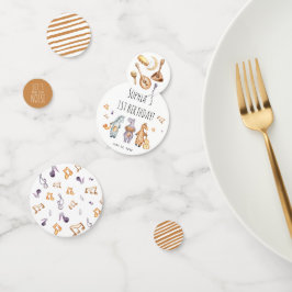 Confeti Cute Hagamos Que Algunos Animales Africanos Estén