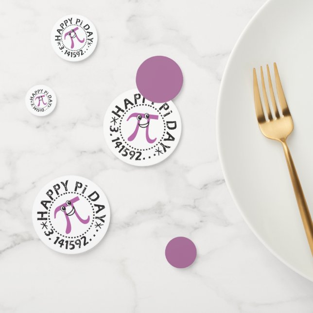 Confeti Cute Happy Pi Day © Suministros de Fiesta (Grupo)