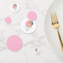 Confeti Cute Kawaii Egg Bird Elegant Floral Baby Shower