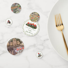 Confeti Cute Mushroom Woodland Frog Baby Shower