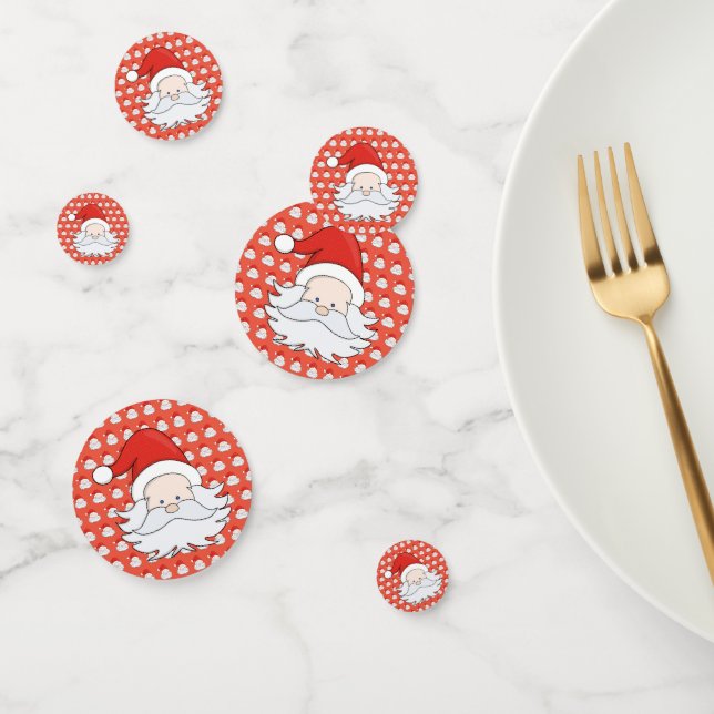 Confeti Cute Santa Claus (Grupo)
