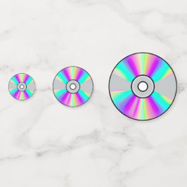 Confeti de CD de fiesta Y2K 1990 / 2000