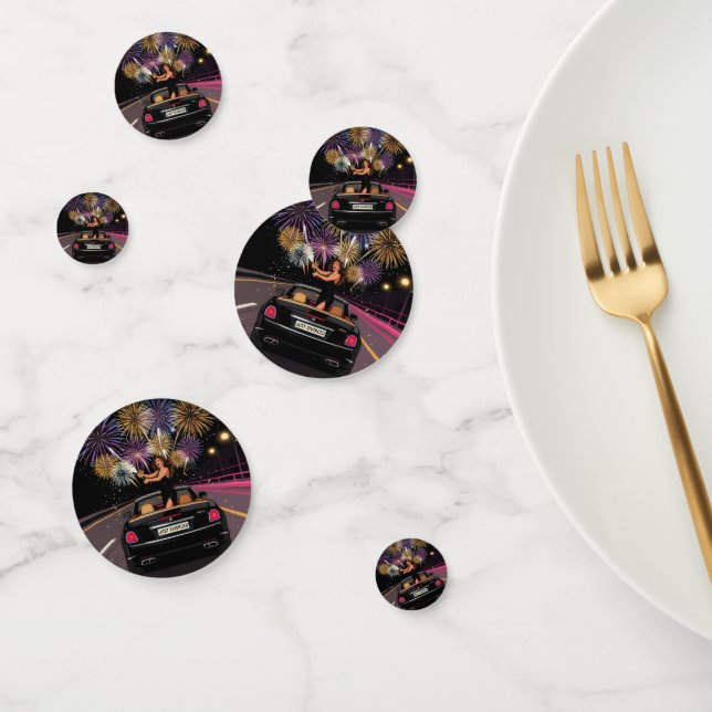 Confeti de Celebración de Fiesta de Divorcio Recie (Grupo)