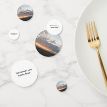 confeti de decoración de fiestas de jubilación