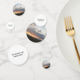 confeti de decoración de fiestas de jubilación