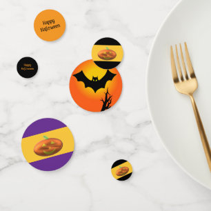 Confeti de Halloween para esparcir en la mesa