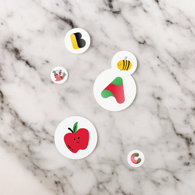 Confeti de la tabla de alfabetos ABC (ABC Alphabets A for apple, B for Bee and C for Carrots party confetti,kids birthday party,babyshower)