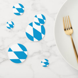 Confeti de mesa con bandera de Baviera