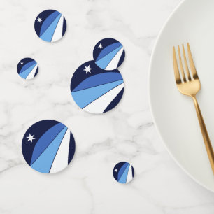 Confeti de mesa con bandera de Columbia, SC