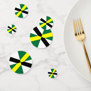 Confeti de mesa con bandera de Monterrey, EE.UU.