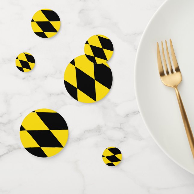 Confeti de mesa con bandera de Múnich, Baviera (Grupo)