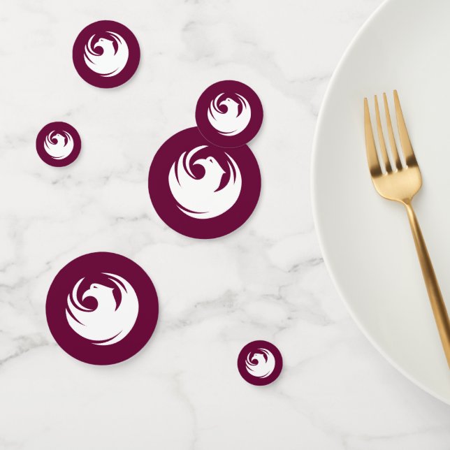 Confeti de mesa con bandera de Phoenix City, Arizo (Grupo)