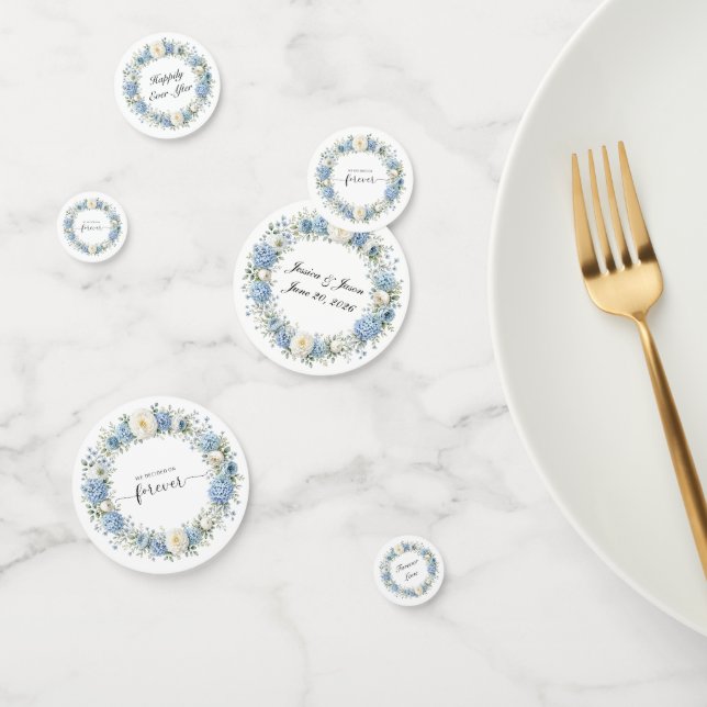 Confeti de mesa-Confeti de boda personalizado (Grupo)