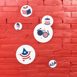 Confeti de Mesa Estrellas y Franjas