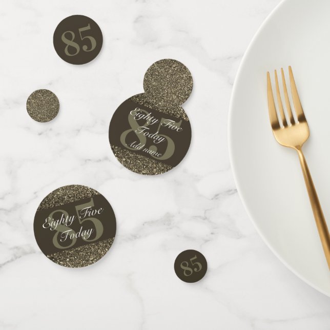 Confeti de mesa glamoroso personalizado 85 (Grupo)