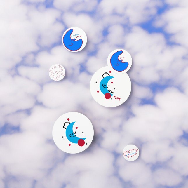 Confeti de Mesa Media Luna (half blue moon party confetti,kids birthday party,baby shower,graduation,night party, throw fun)