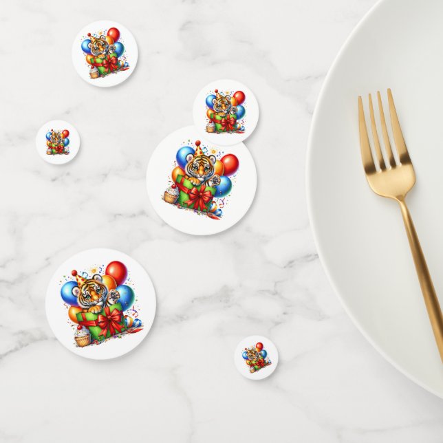 Confeti de mesa para cumpleaños con estampado de t (Grupo)