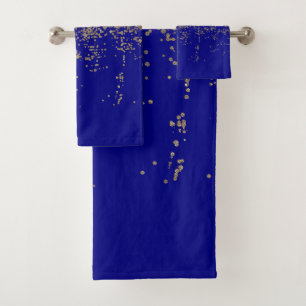 Confeti de Ombre de la pendiente del azul de