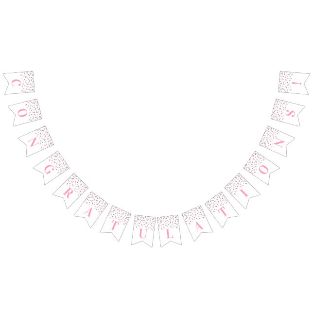 Confeti de plata rosa claro de la bandera de la (Todo)