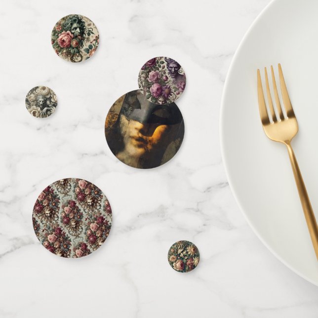 Confeti Decadencia enmascarada — Victoria gótica (Grupo)