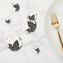 Decoración de mesa para fiesta de hojas de otoño
