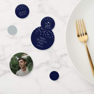 Confeti Decoración moderna para fiesta de graduación con c