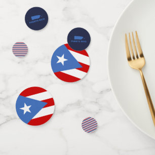 Confeti Decoraciones para Fiestas de Puerto Rico