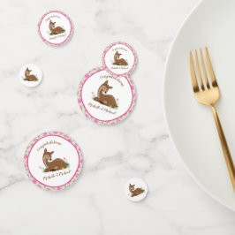 Confeti Deer Fawn Baby Shower Woodland Animals