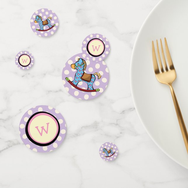 Confeti Delightful Hearts Rocking Horse (Grupo)