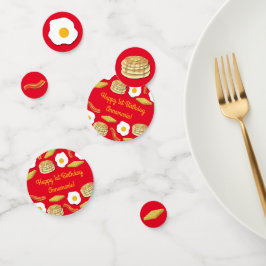 Confeti Desayuno Brunch Nacimientos para niños