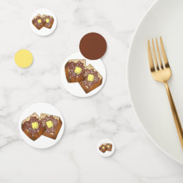 Confeti Desayuno francés con mantequilla y jarabe