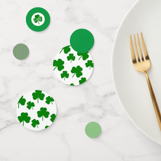 Confeti Día de San Patricio (Grupo)