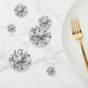 Confeti Diamante blanco falso