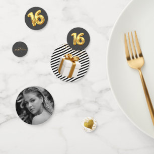 Confeti Dieciséis Fiestas de fotografía por 16 años