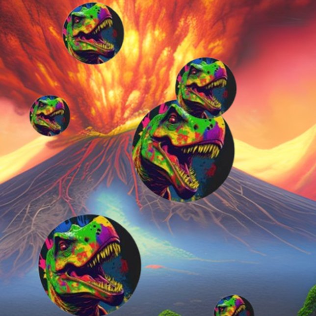 Confeti Dino Happy T Rex (Celebrate with Dino Happy T Rex confetti! Perfect for parties and events)