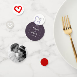 Confeti DISEÑO DE boda natural minimalista orgánico EDITAB