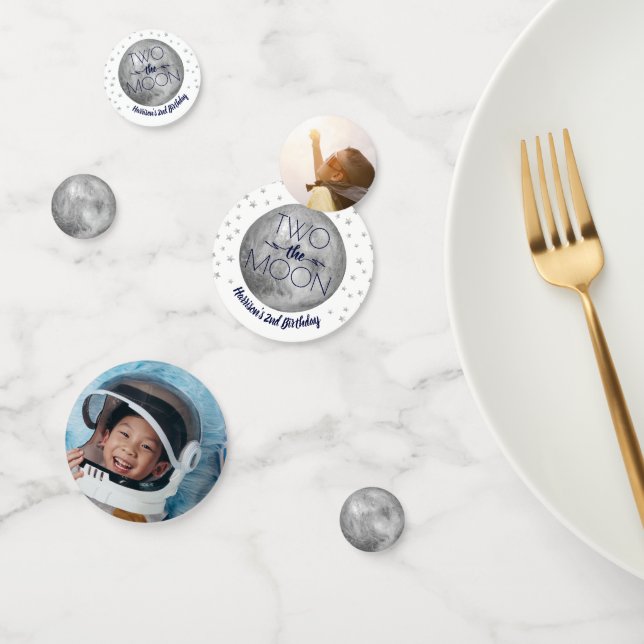 Confeti Dos fotos del Fiesta del Segundo Cumpleaños de la  (Grupo)