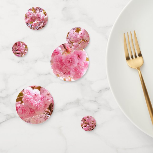 Confeti Double Cherry Blossom: Sato-zakura (Grupo)