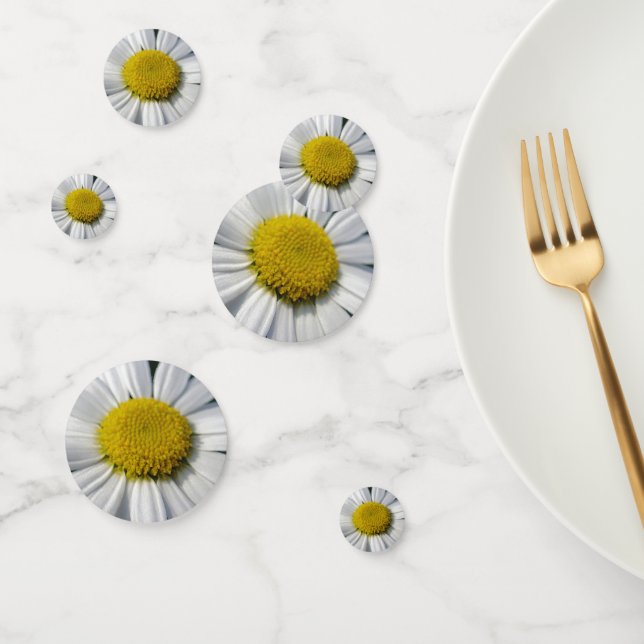 Confeti ducha blanca y amarilla (Grupo)