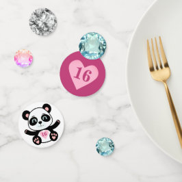 Confeti Dulce 15.º 16º Aniversario Gemstones