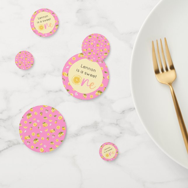 Confeti Dulce de limón un cumpleaños (Grupo)