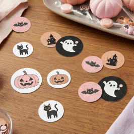 Confeti Dulce mezcla de Halloween para niños rosa naranja 