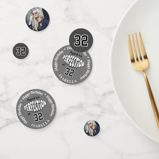 Confeti Edad a la perfección en el 00º Confetti-Fotografía (Grupo)